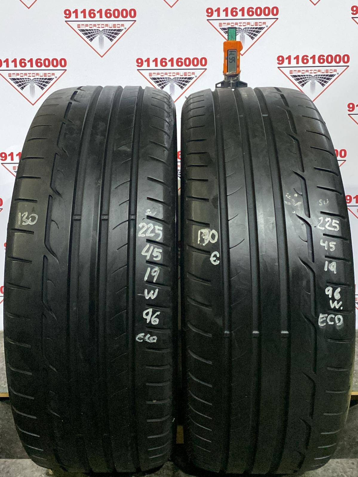 DUNLOP SPORT MAXX RT2 USADO ECONOMICO  225/45 R19 96 W